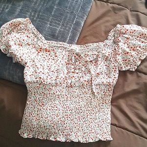 Polyester Blush Blouse